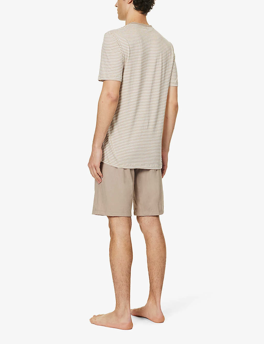 HANRO Striped Cotton-jersey Pyjama Set 6 HANRO Striped Cotton-jersey Pyjama Set - Image 4