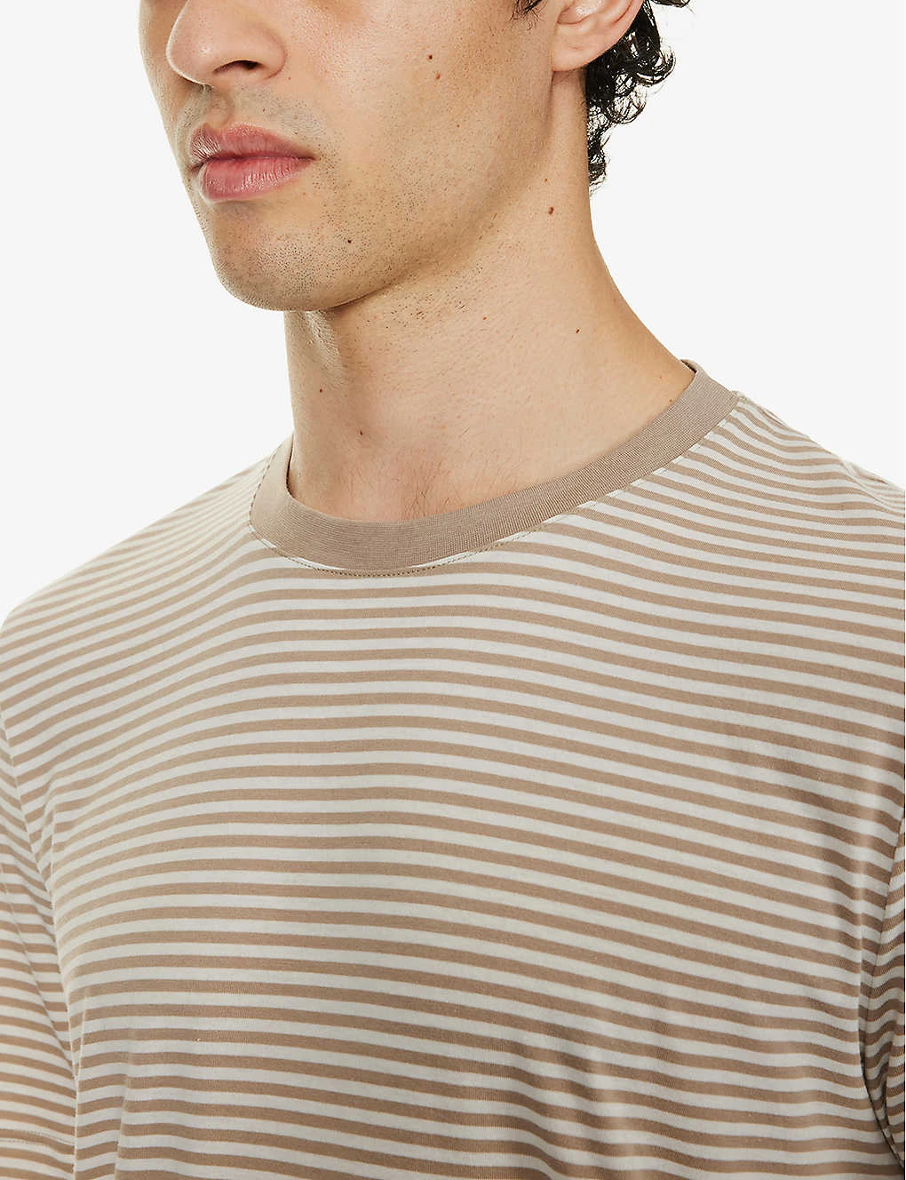 HANRO Striped Cotton-jersey Pyjama Set 7 HANRO Striped Cotton-jersey Pyjama Set - Image 5