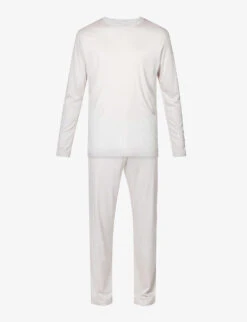 Long-sleeved Lyocell Pyjama Set