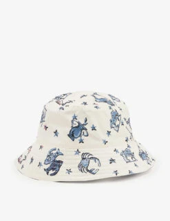 FENDI Graphic-print Reversible Silk Bucket Hat
