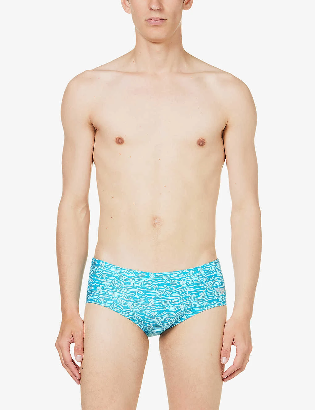 Speedo Abstract-pattern 13.5cm Swim Briefs 4 Speedo Abstract-pattern 13.5cm Swim Briefs - Image 2