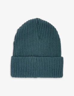 Patagonia Fisherman’s Rolled-trim Recycled-polyester Knitted Beanie -Baker Klein Shop R04166754 NOUVEAUGREEN ALT02