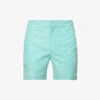 Geometric-print Regular-fit Recycled-polyester Swim Shorts -Baker Klein Shop R04167463 SPRINGGREEN M