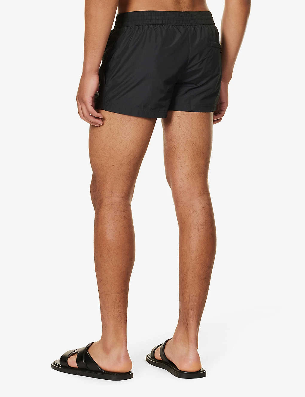 Dolce & Gabbana Logo-plaque Cotton And Silk-blend Swim Shorts 6 Dolce & Gabbana Logo-plaque Cotton And Silk-blend Swim Shorts - Image 4
