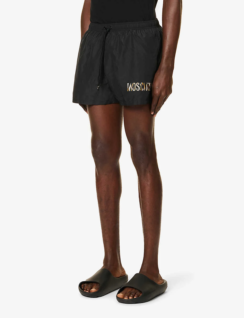MOSCHINO Leo Logo-print Swim Shorts 5 MOSCHINO Leo Logo-print Swim Shorts - Image 3