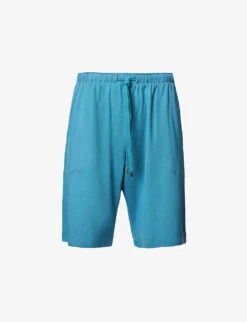 Basel Drawstring-waistband Stretch-modal Pyjama Shorts