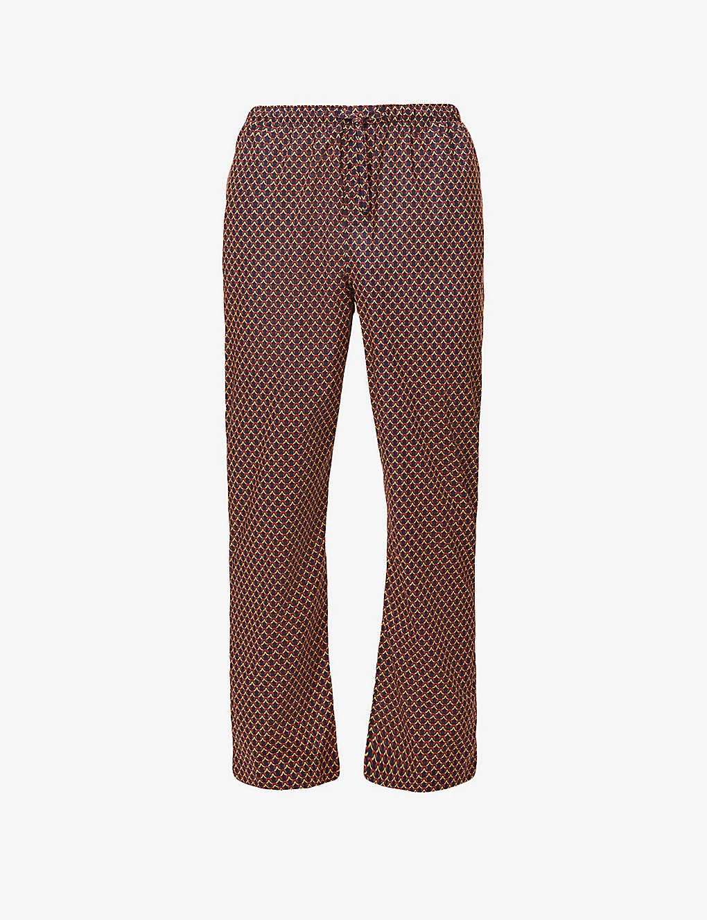 Ledbury Straight-leg Mid-rise Cotton-poplin Pyjama Bottoms 3 Ledbury Straight-leg Mid-rise Cotton-poplin Pyjama Bottoms
