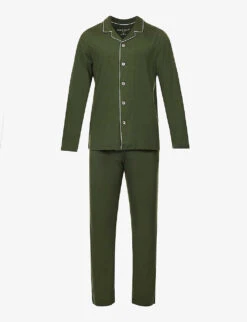 Basel Relaxed-fit Stretch-woven Pyjama Set