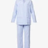 Arran Striped Cotton Pyjama Set