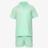 Amalfi Cotton Pyjama Set -Baker Klein Shop R04170093 GREEN M