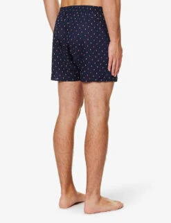 Nelson Graphic-pattern Regular-fit Cotton-poplin Boxers 8 Nelson Graphic-pattern Regular-fit Cotton-poplin Boxers -Baker Klein Shop R04170104 NAV ALT02