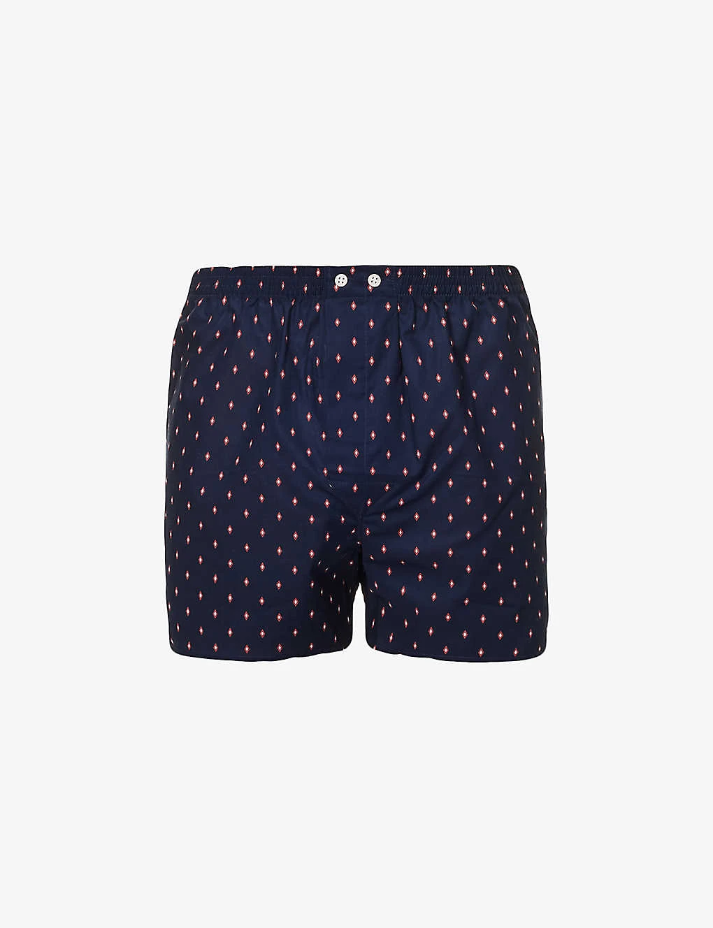 Nelson Graphic-pattern Regular-fit Cotton-poplin Boxers 3 Nelson Graphic-pattern Regular-fit Cotton-poplin Boxers