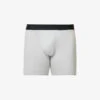 Pureness Logo-waistband Stretch-jersey Boxer Briefs