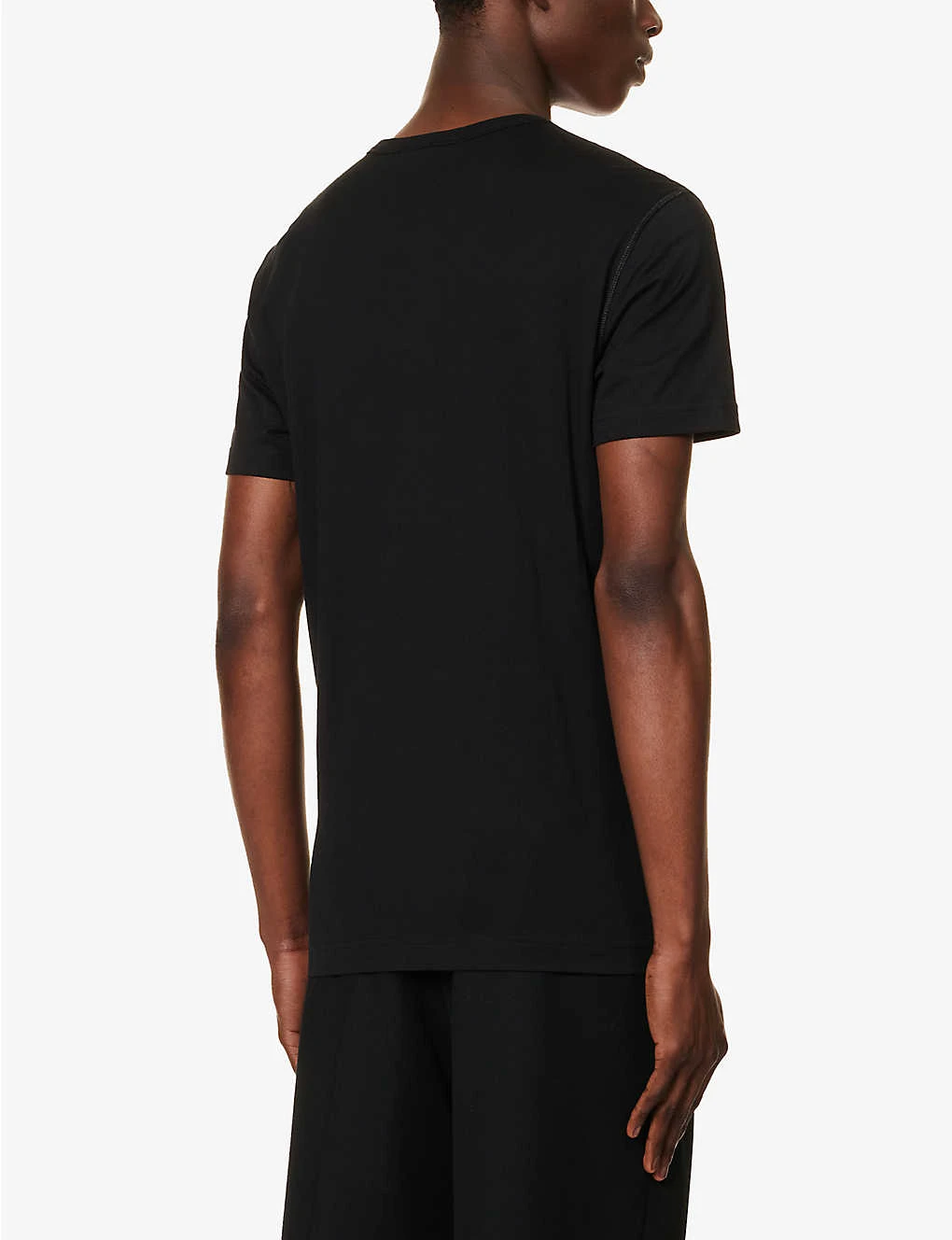 Dolce & Gabbana Brand-plaque Crewneck Cotton-jersey T-shirt 6 Dolce & Gabbana Brand-plaque Crewneck Cotton-jersey T-shirt - Image 4