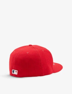 NEW ERA MLB League Salt Lake City Bees Cotton Baseball Cap -Baker Klein Shop R04185640 RED ALT02