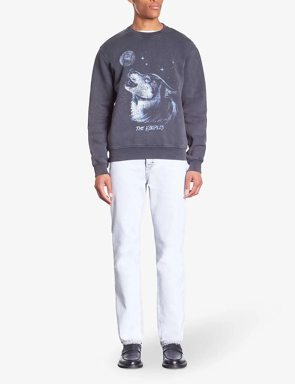 THE KOOPLES Branded-print Cotton-jersey Sweatshirt 4 THE KOOPLES Branded-print Cotton-jersey Sweatshirt - Image 2