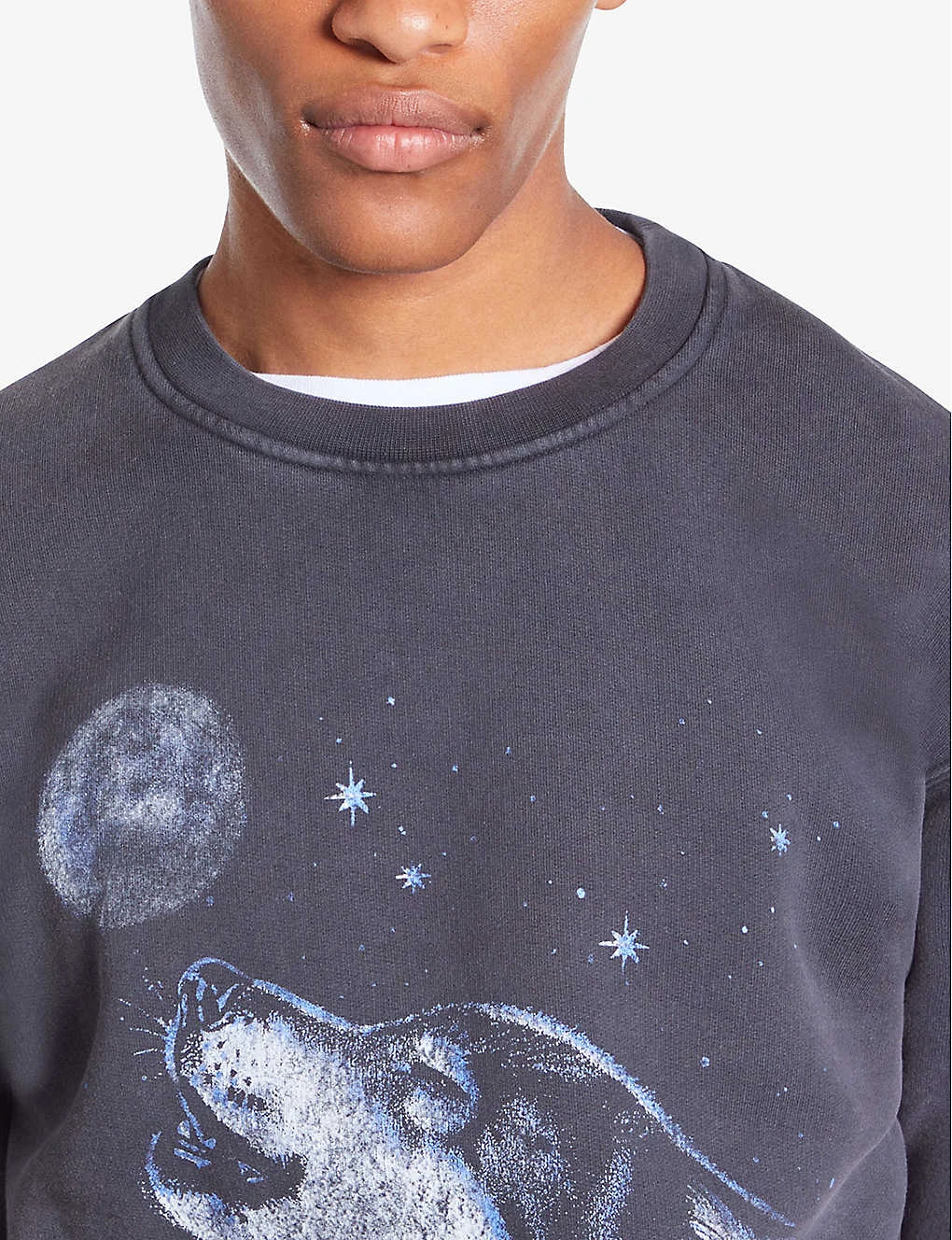 THE KOOPLES Branded-print Cotton-jersey Sweatshirt 7 THE KOOPLES Branded-print Cotton-jersey Sweatshirt - Image 5