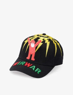 Wirwar Graphic-print Cotton-twill Cap