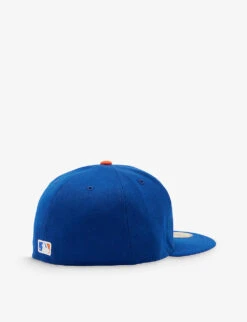 NEW ERA 59FIFTY New York Mets Brand-embroidered Cotton-twill Cap -Baker Klein Shop R04194149 BLUE ALT02