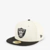 NEW ERA 59FIFTY Las Vegas Raiders Logo-embroidered Cotton Cap 2 NEW ERA 59FIFTY Las Vegas Raiders Logo-embroidered Cotton Cap -Baker Klein Shop R04194156 WHITEBLACK M
