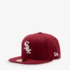 NEW ERA 59FIFTY Chicago White Sox Brand Embroidered Cotton-twill Cap