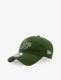 NEW ERA 9TWENTY Oakland Athletics Script Cotton-twill Cap