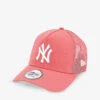NEW ERA New York Yankees Logo-embroidered Cotton Cap -Baker Klein Shop R04194193 DARKPINK M