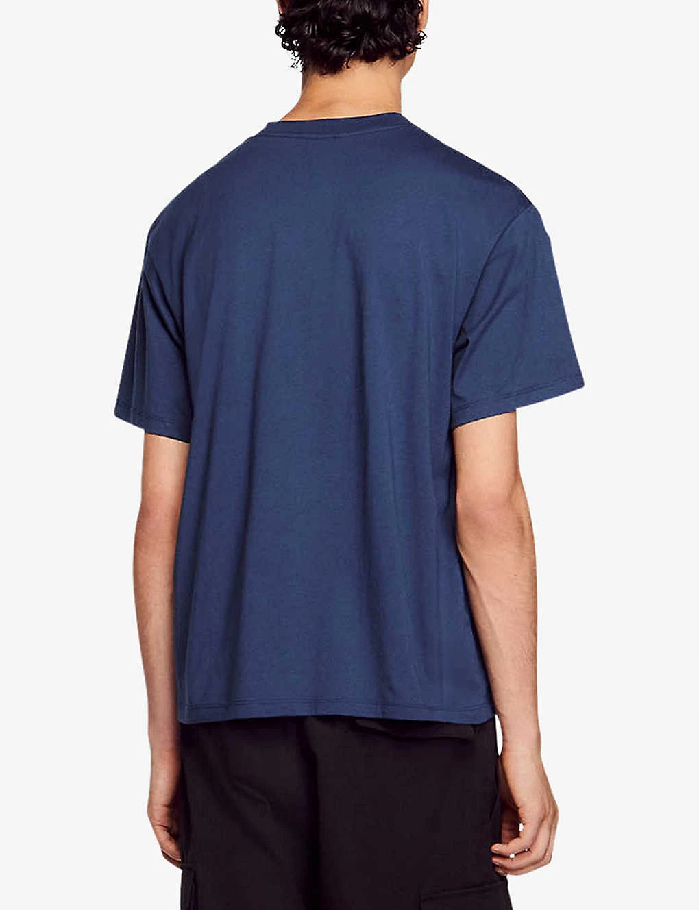 Sandro Oversized Logo-print Cotton T-shirt 6 Sandro Oversized Logo-print Cotton T-shirt - Image 4