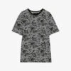 Ted Baker Tenant Graphic-print Short-sleeve Cotton T-shirt -Baker Klein Shop R04194671 MULTICOL M