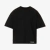 Brand-embroidered Oversized-fit Cotton-jersey T-shirt -Baker Klein Shop R04194902 BLACK M