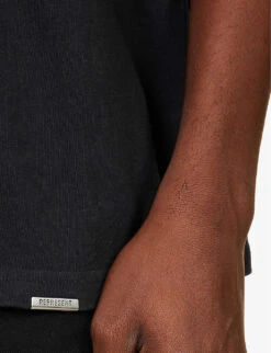 Represent Birds Of Prey Relaxed-fit Cotton-jersey T-shirt -Baker Klein Shop R04195348 OFFBLACK ALT04