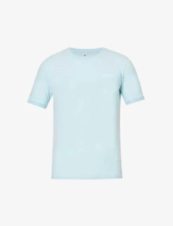 MOSCHINO Logo-appliqué Regular-fit Stretch-cotton T-shirt